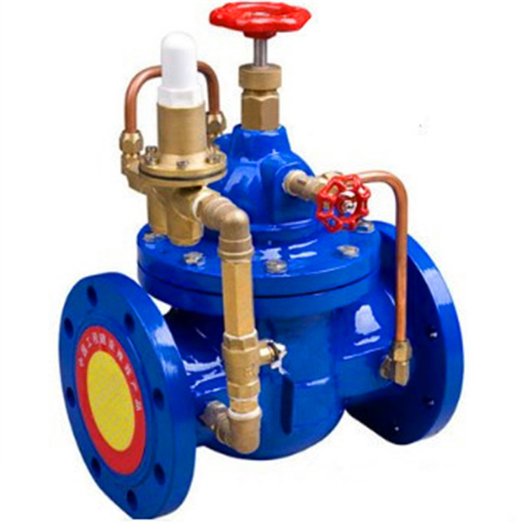 先导式流量控制阀流量调节阀400x-16c dn450水利控制阀