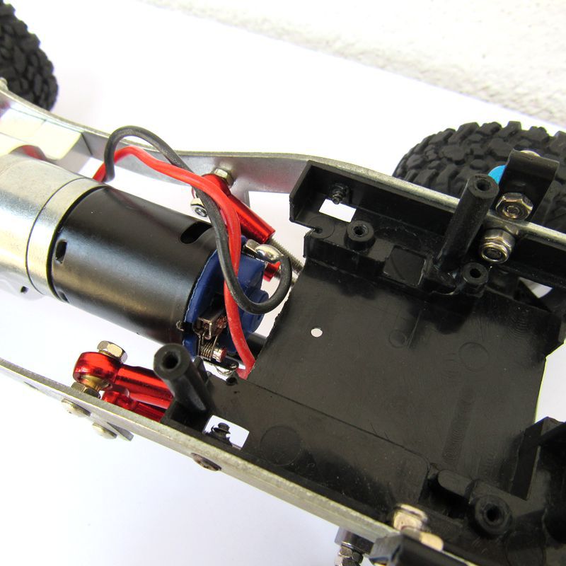 顽皮龙四六驱军卡嘎斯c24 金属分动箱 配件diy升级改装模型玩具