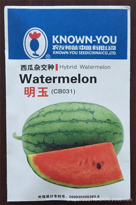 台湾农友高档红肉小型杂交礼品西瓜种子-明玉,嘉玲,小宝等
