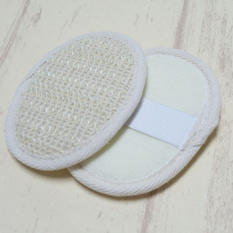 酒店擦片洗漱用品9x12椭圆棉麻沐浴擦丝瓜络搓澡巾