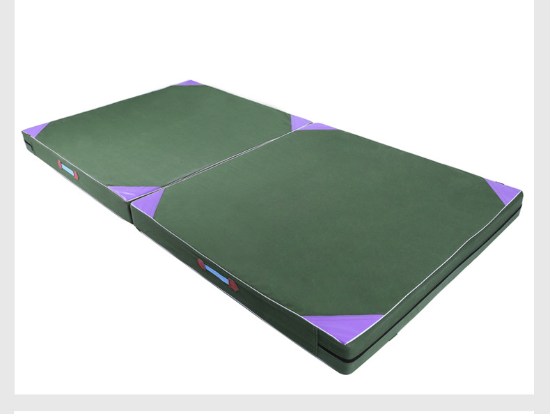 体操垫折叠海绵垫体育运动健身垫仰卧起坐加厚舞蹈练功垫子帆步pu