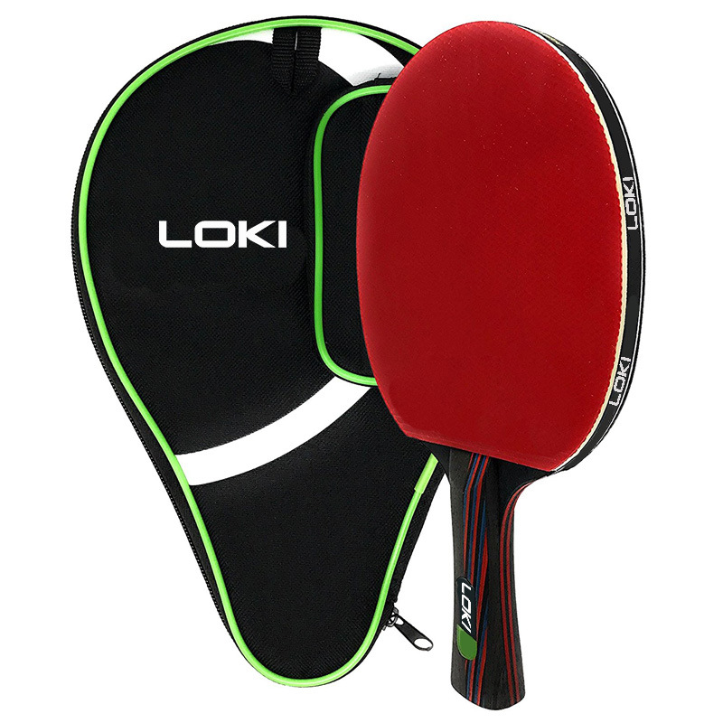 loki雷神乒乓球拍oem/odm代加工贴牌定制横拍直拍外贸出口球拍