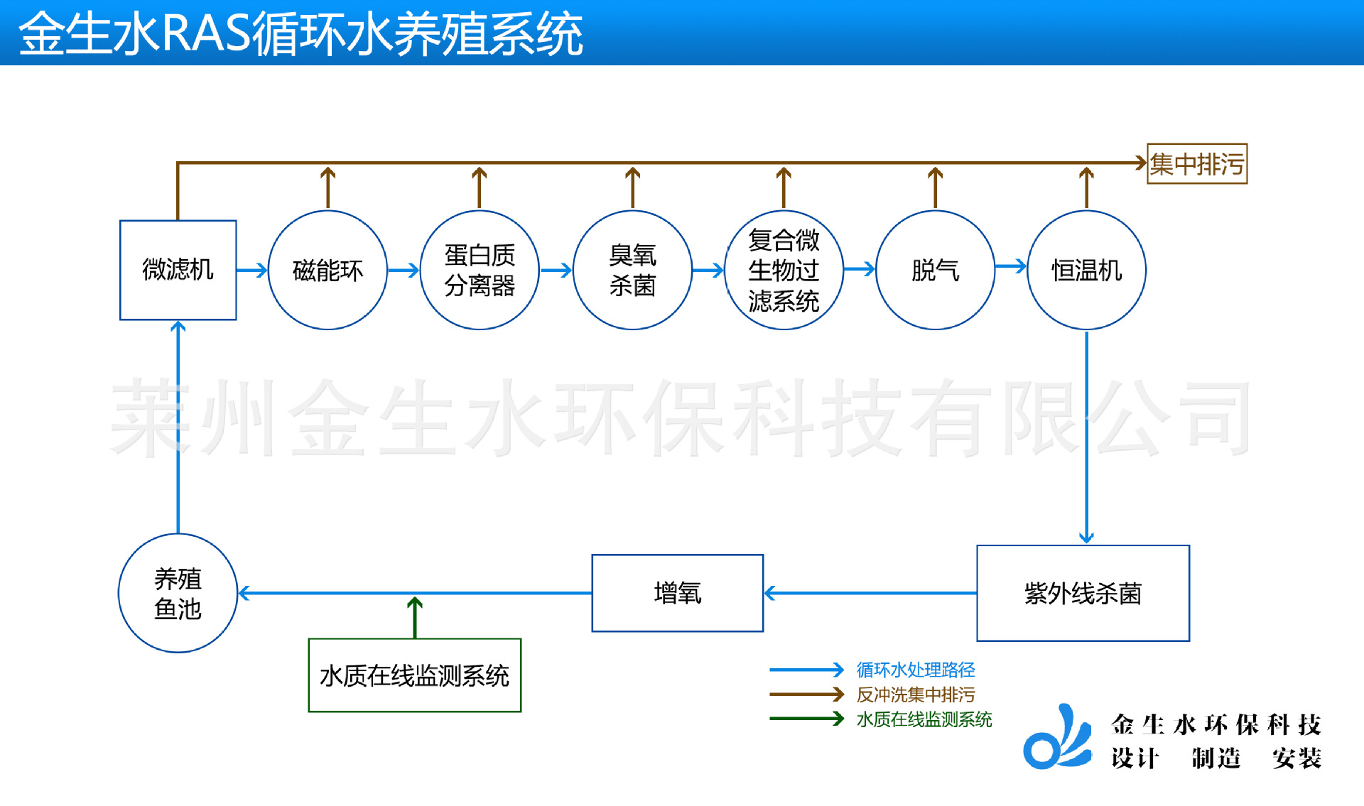 ras循环水处理系统 循环水养殖 水处理系统