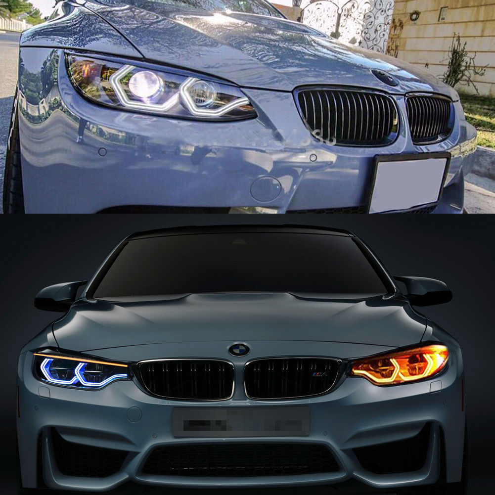 led车灯适用于bmw f32 335i f82 f80 m3/m4 e90 e92 宝马天使