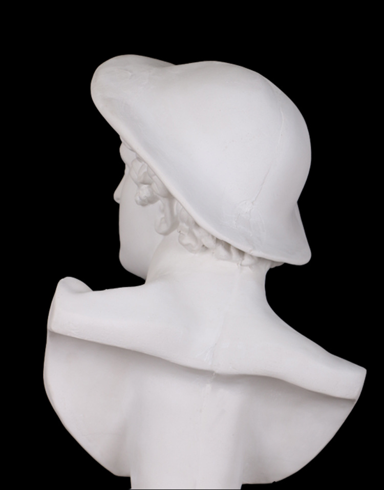 美术用品石膏像麦丘利头像教育用品写生教具商业神头像素描套装