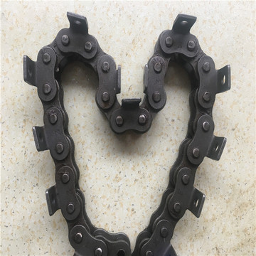 弯板链条6分带耳链条东华自强带弯板链条12a180l机械传动链