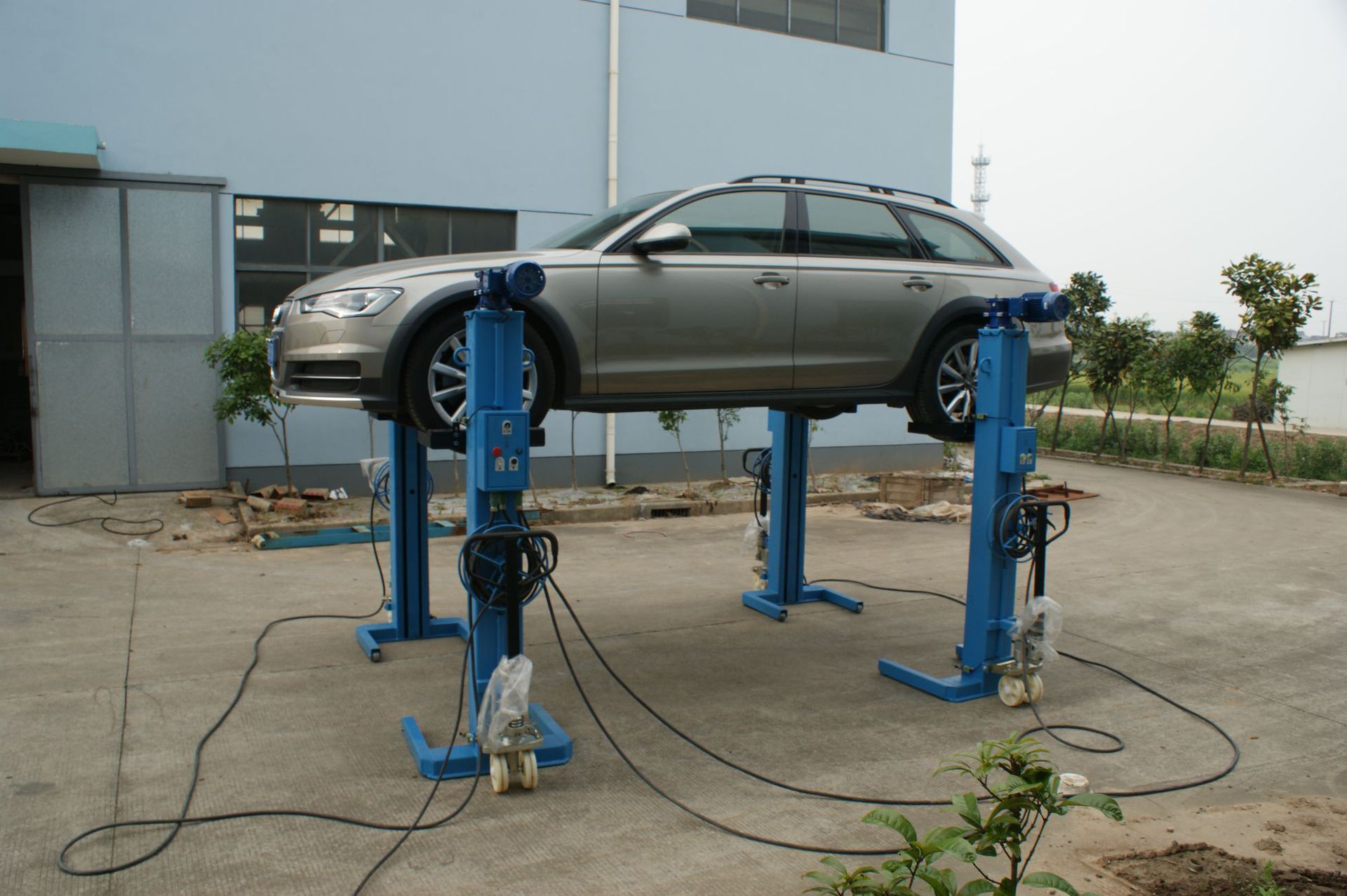 10t组合移动式汽车举升机