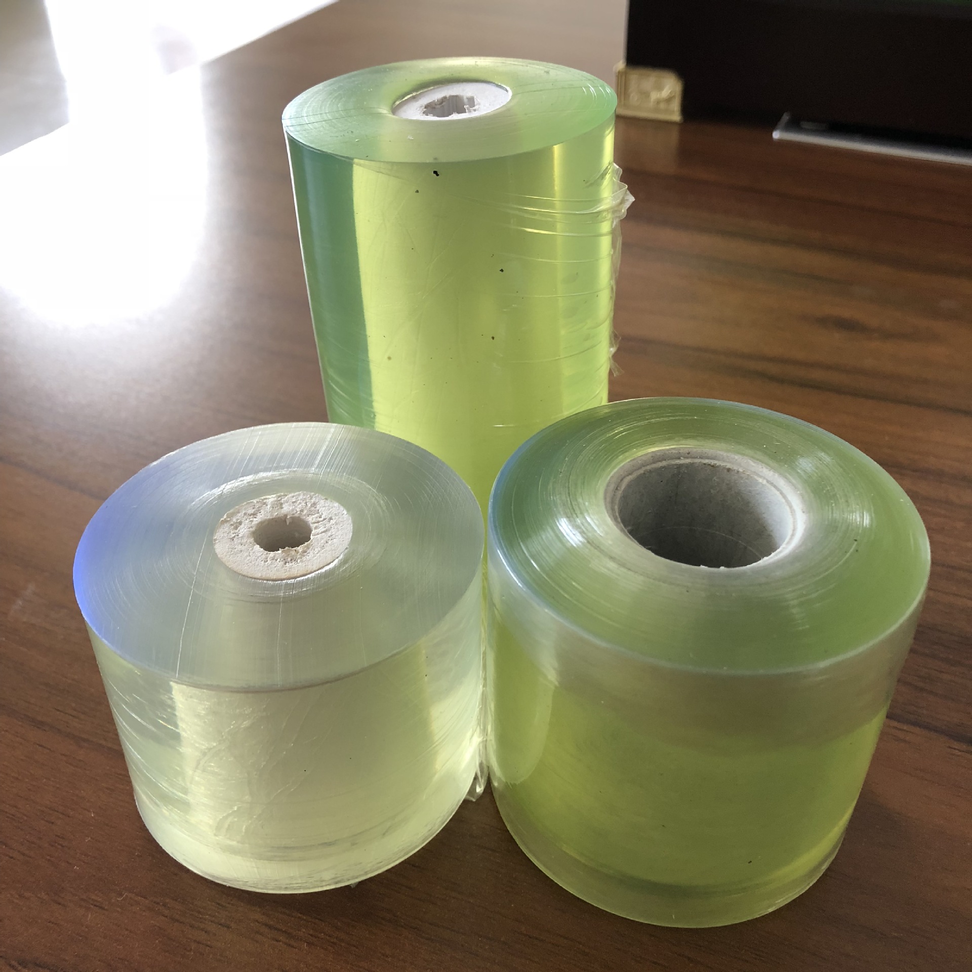 现货供应 pvc电线包装膜 高韧性耐穿刺 透明保护膜 缠绕膜 静电