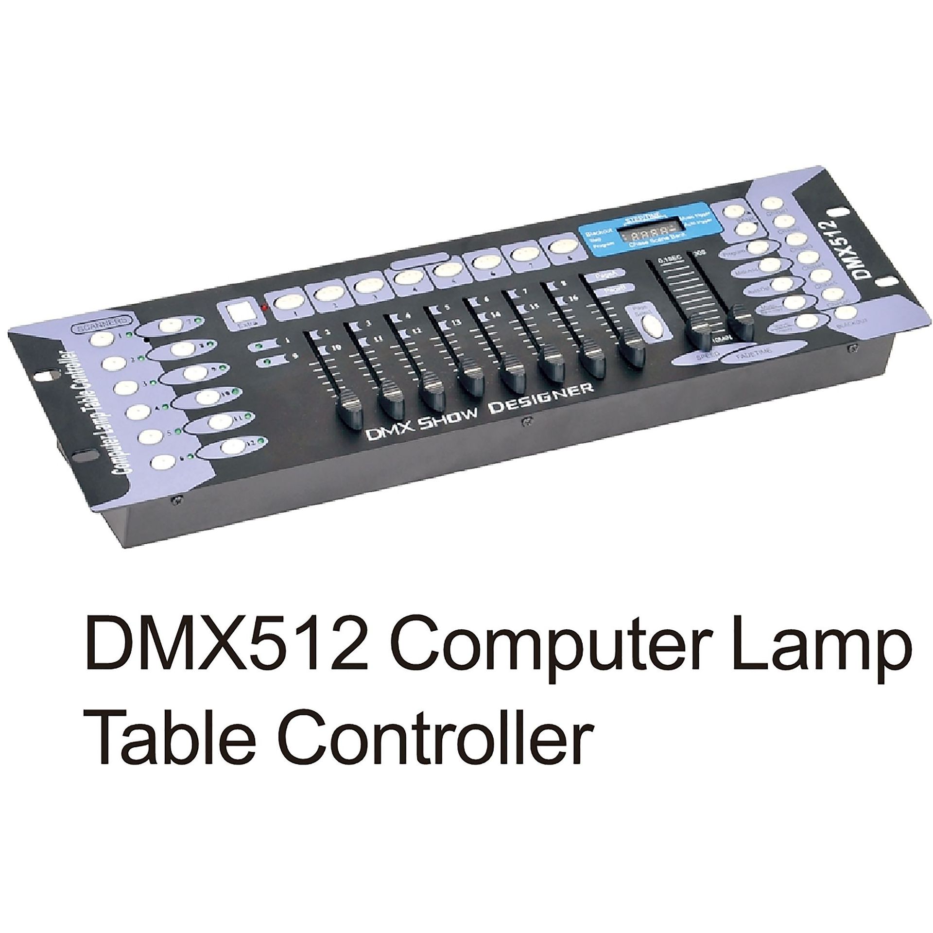 批发192灯光电脑控制器dmx512控台摇头灯户外亮化led系统控制器