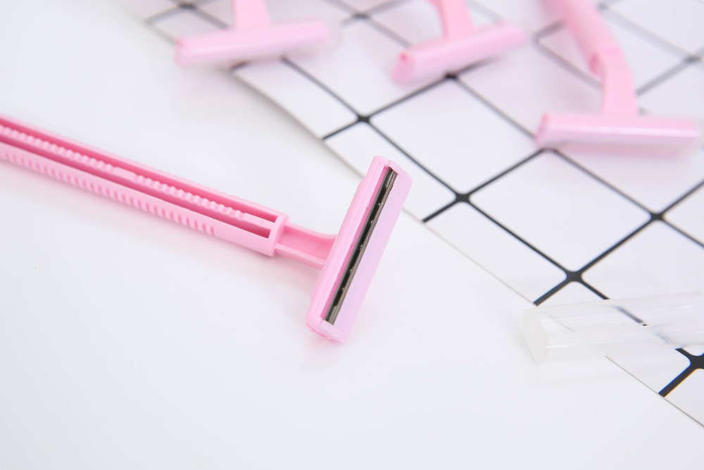 可俐腋毛刀套装4把装耙型女士手动刮毛剃毛刀剃腿毛刀腋下刀批发