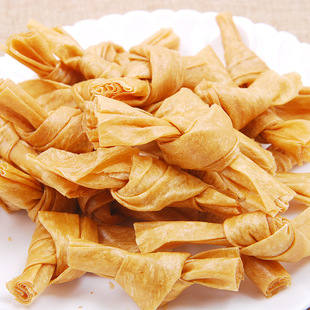 豆干串豆皮串腐竹结豆扣串豆制品干货豆皮结蛋白素肉斋菜山东特产