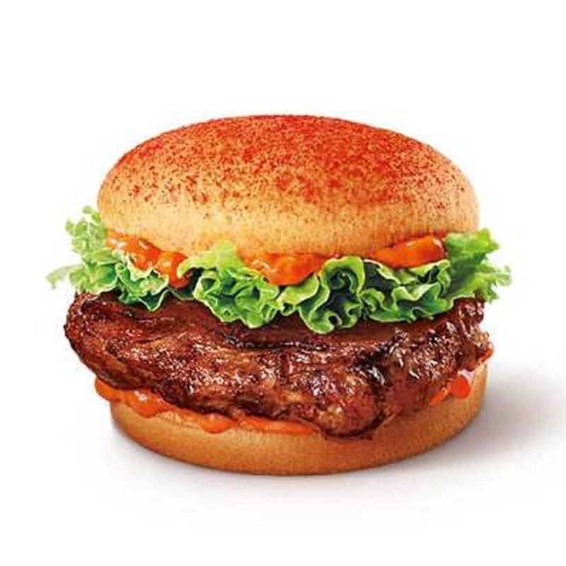 速食汉堡包 微波炉加热鸡肉汉堡 冷冻生制品鸡腿堡