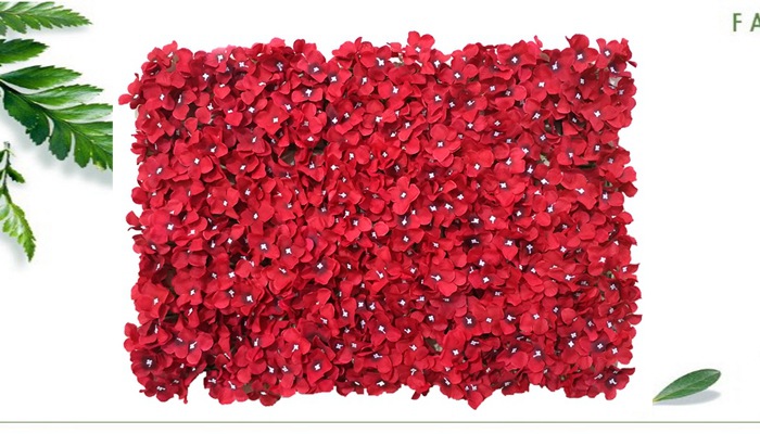 花墙装饰 背景墙材质:绢布规格:60*40厘米 高度约5厘米品牌;五色草