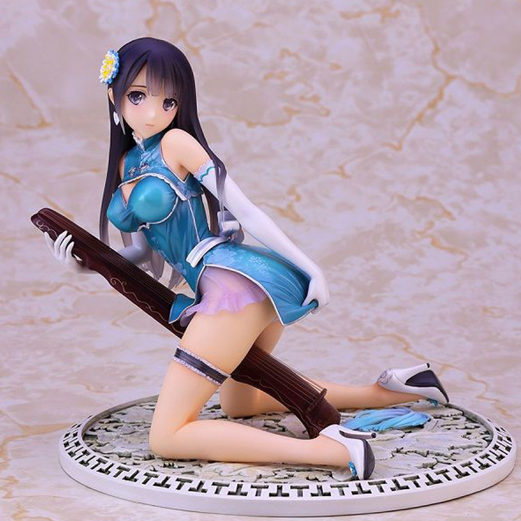 tony 幻想金瓶梅 蓝色限定 原色 瓶儿 碧玉 软胶盒装手办