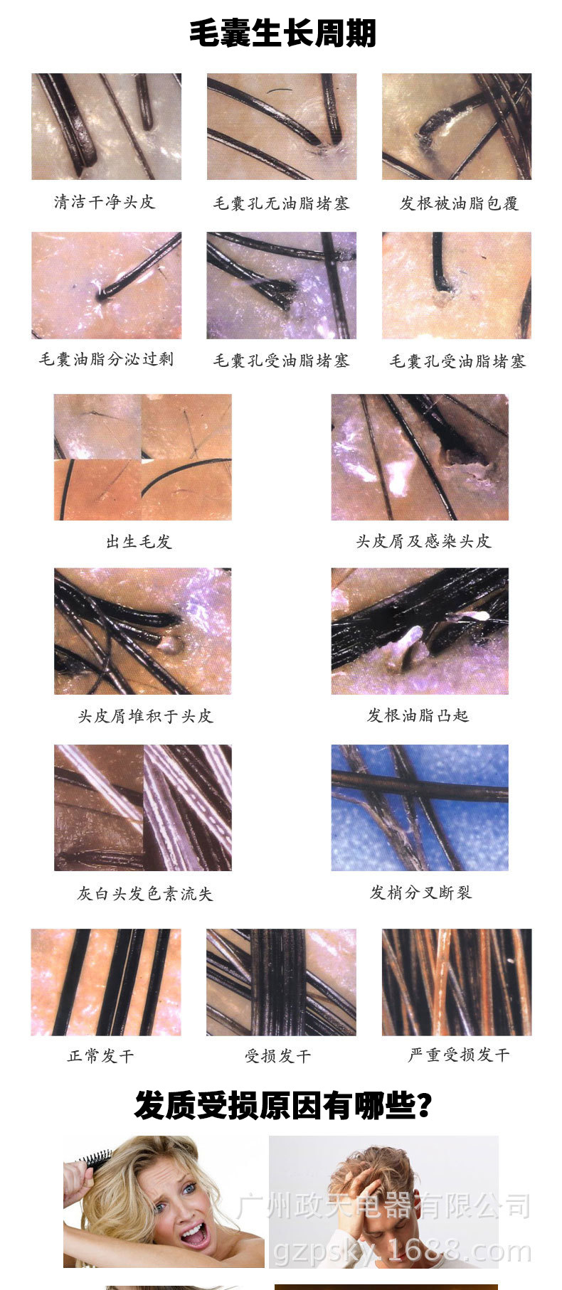 皮肤检测试分析仪器头皮毛囊毛发美容院脸部一体机带平板家用智能