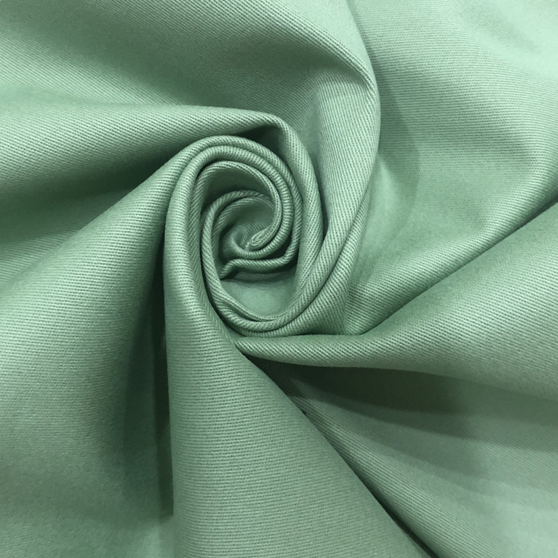 现货梭织斜纹磨毛弹力布230g 加厚棉弹外套布 童装工装裤休闲面料