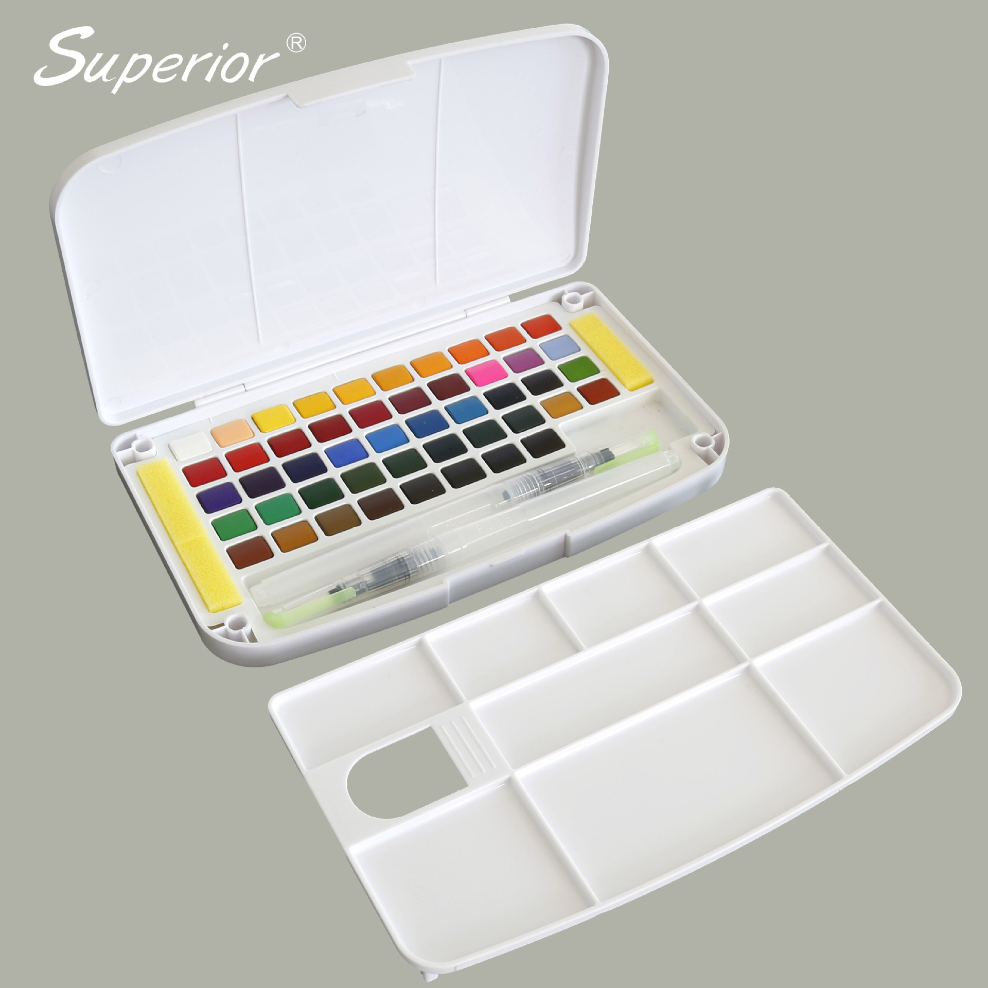 秀普正品固体透明水彩颜料