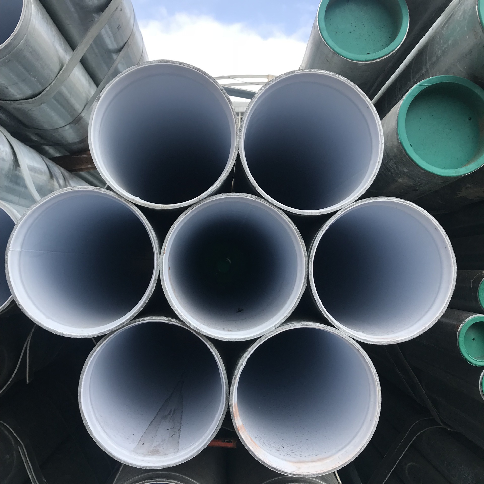 贵阳钢塑复合钢管经销商 安顺消防管 消防管道安装 涂塑钢管直销