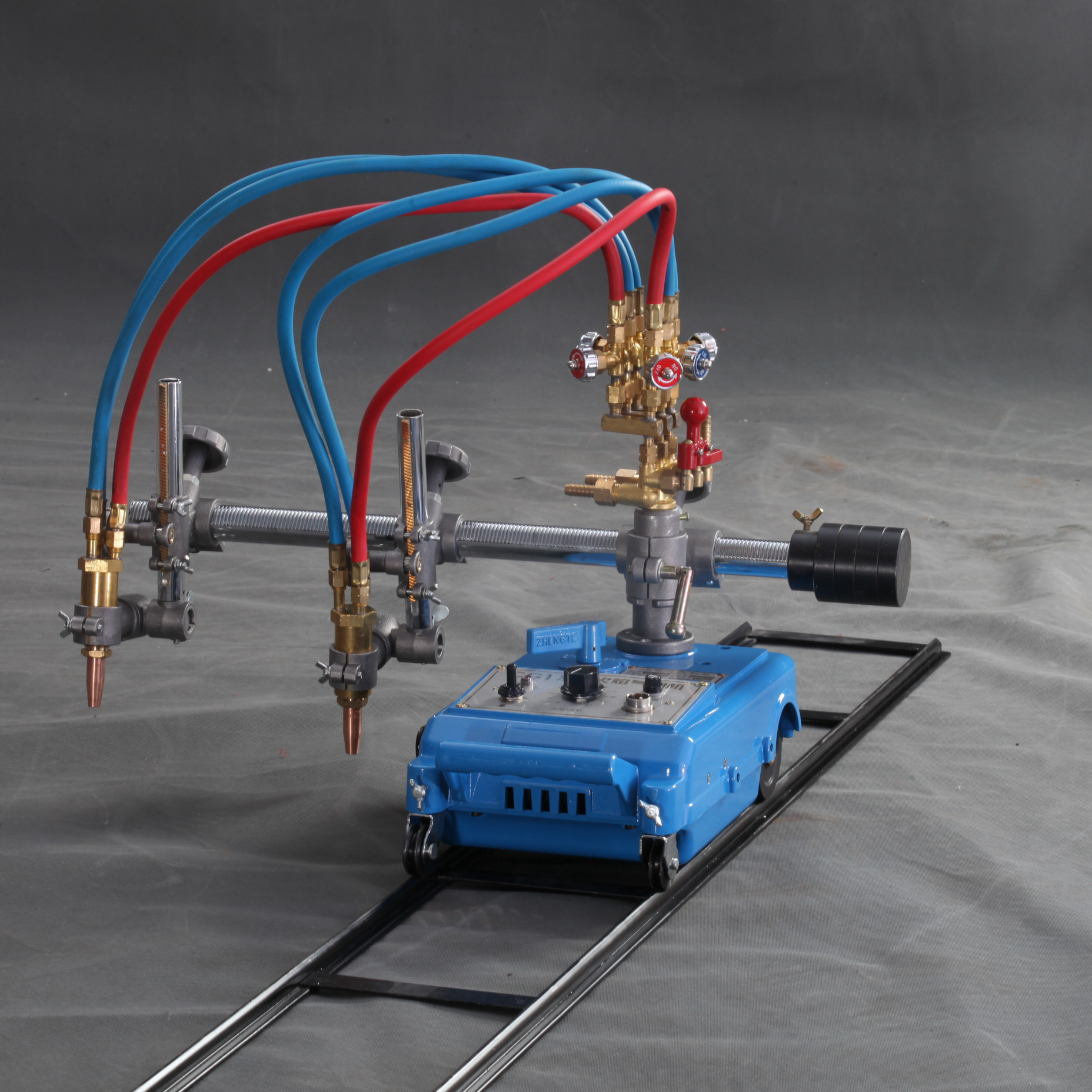 跨境专供正特cg1-100自动直线双割炬火焰气割切割机