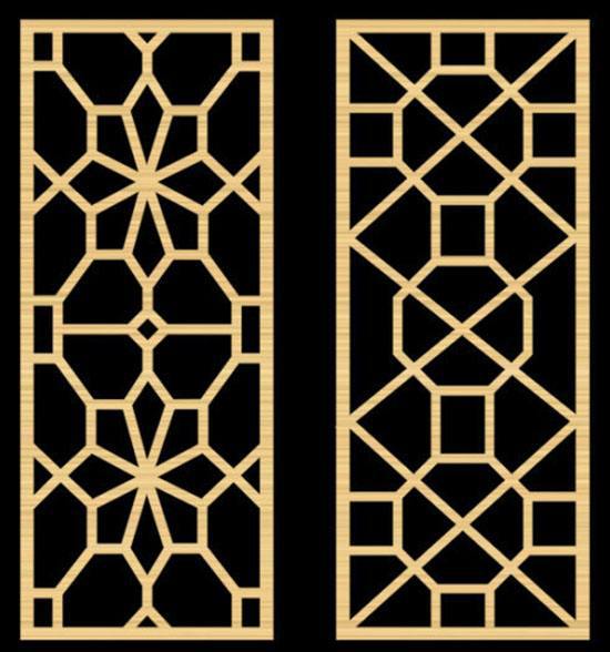 金属型材拼接木纹铝窗花 焊接烤漆铝花格窗款式定制