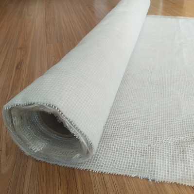 堤坝护坡基础加固玻纤加筋复合土工布聚酯长丝纺粘针刺烧毛土工布