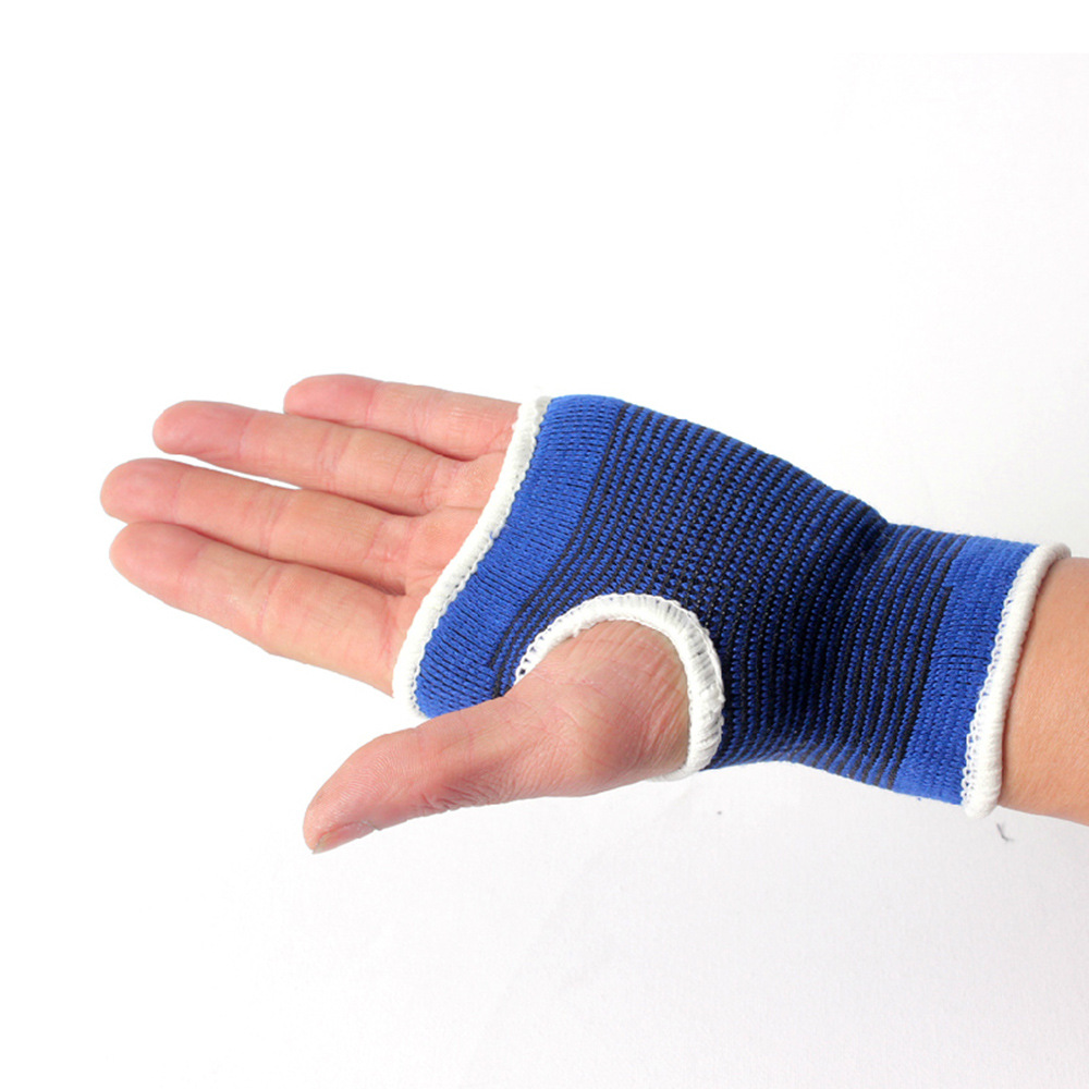 简易健身手套护手涤棉针织护腕护掌护手运动保暖护具淘宝赠品