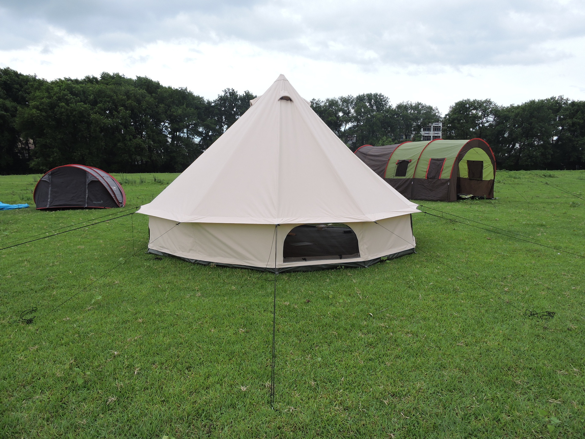 现代户外大型蒙古包住宿 蒙古包户外帐篷小蒙古包批发可定制