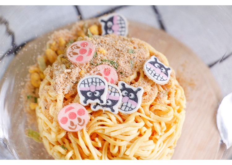 日本进口日清面包超人泡面nissin儿童泡面宝宝方便面营养酱油味食