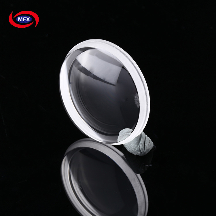 生产双卜蓝宝石镜片 平面凸面凹面蓝宝石玻璃加工