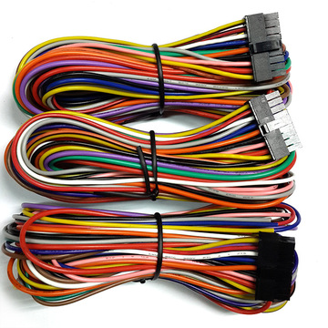 加 工定 制车载导航连接线 汽车线束 汽车音响连接线 小5557端子