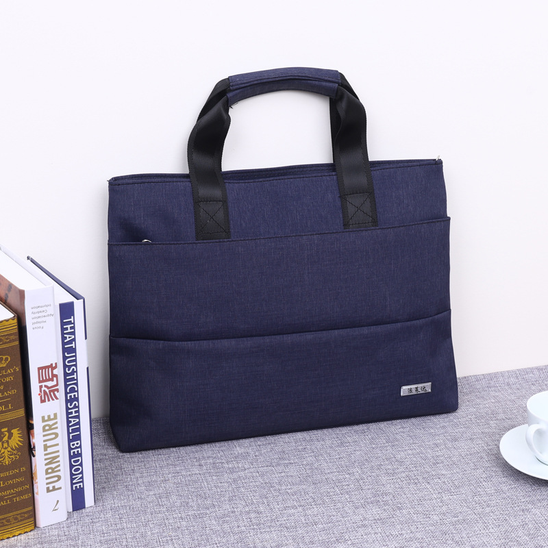 临沂雪丽丝手提会议公文包牛津布商务包大容量资料文件袋