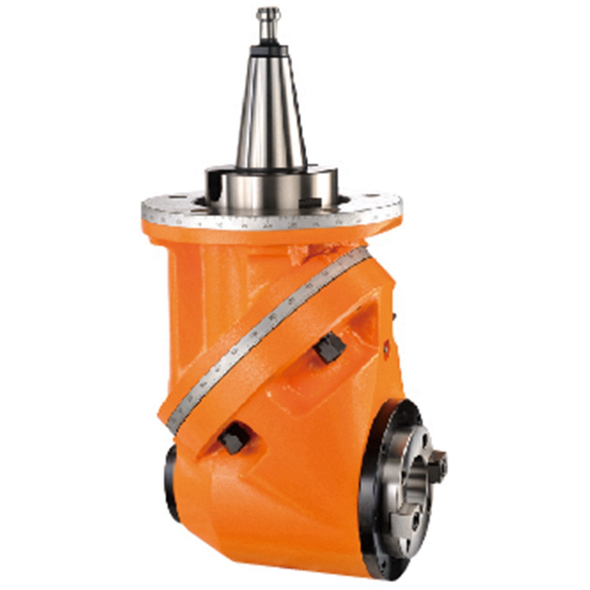 台湾名扬ks-u45角度头 45度万能铣头数控龙门镗铣头 低噪音高精度