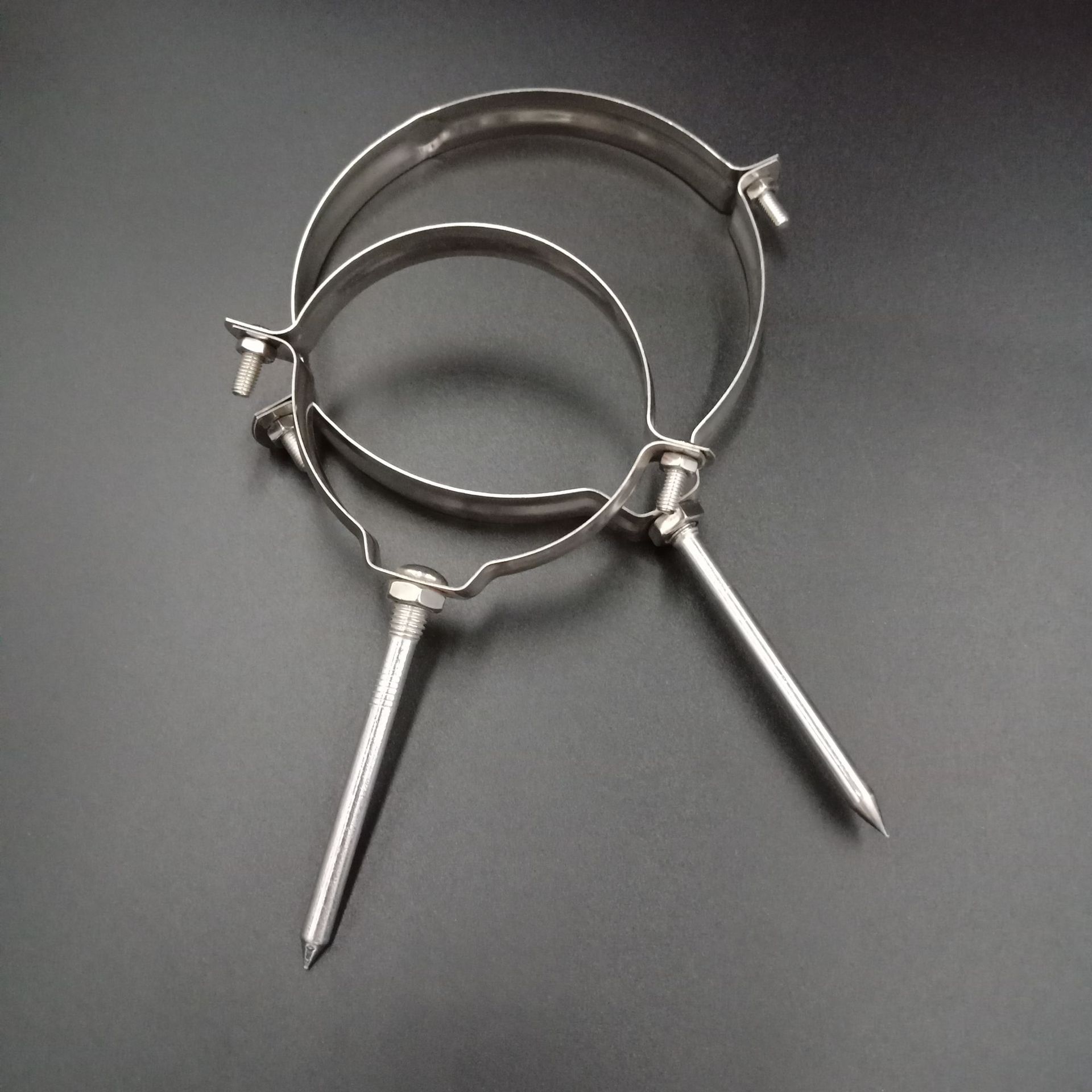 ppr pvc排水配件管箍 管 排水管抱箍 管夹50-200全不锈钢pvc管卡