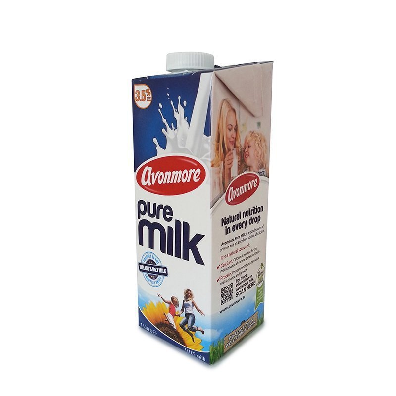 艾恩摩尔avonmore全脂纯牛奶爱尔兰原装进口牛奶1l*6盒 活动特价