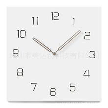 家居装饰挂钟现代设计欧洲钟表简约时尚时钟木挂壁钟家庭装饰钟