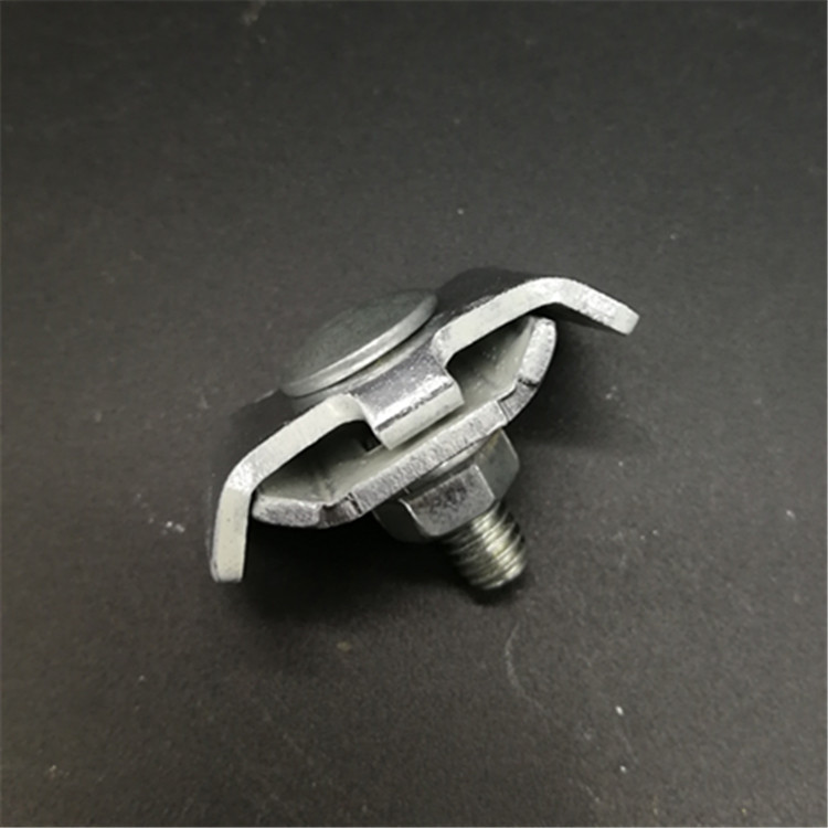 电缆桥架连接夹扣锁 开放式网状线槽连接夹卡扣 网格桥架连接件