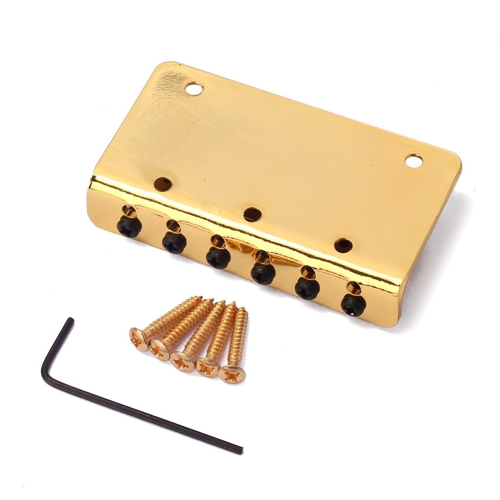 吉他琴桥金色斜头7506弦琴桥