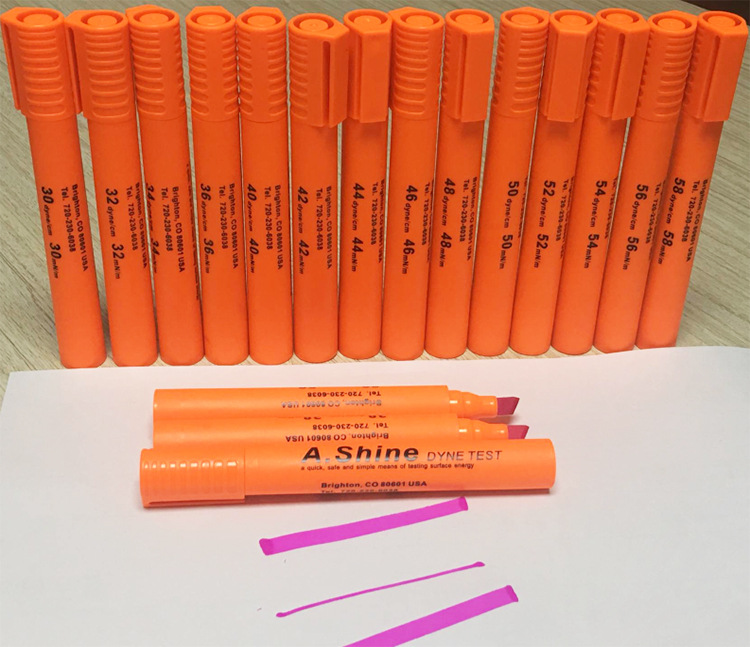 爱莎a.shine 34# 36 38表面张力测试电晕笔爱莎达因笔28-60 18-26