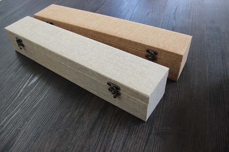 定制书画礼品包装盒字画锦盒子书画装裱卷轴画盒批发内径7*7cm