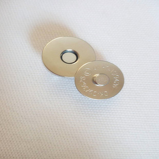 厂家直销现货批发磁扣 18mm白叻磁吸铁扣 超强磁磁钮按扣