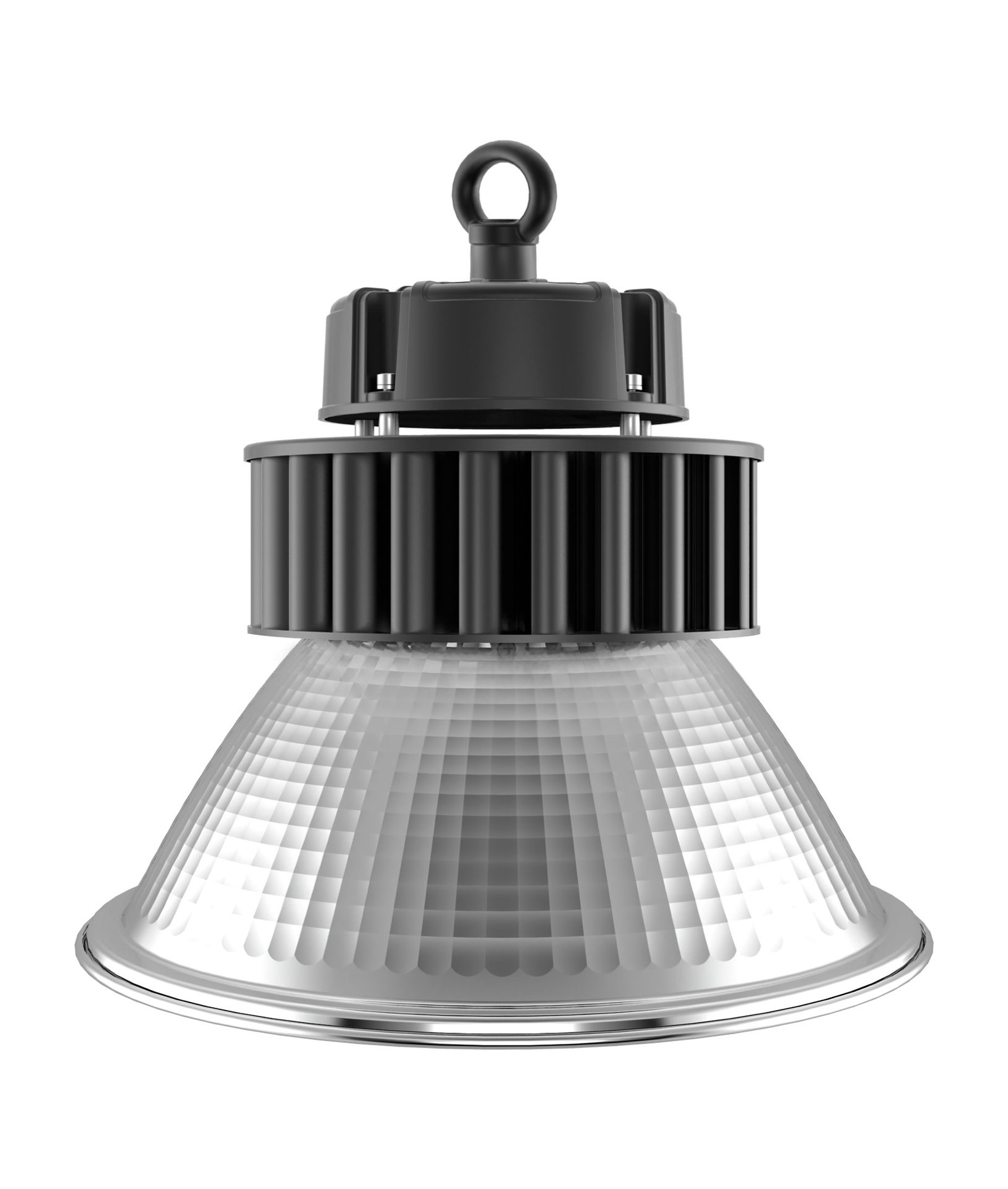 鳞片反光罩工矿灯 工程高亮车间吊装灯 led 工矿灯60w仓库灯