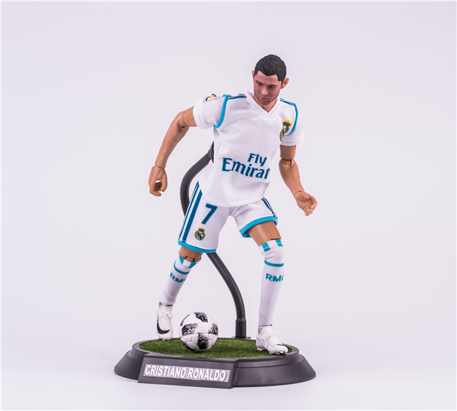 足球明星 7号 克里斯蒂亚诺 罗纳尔多 c罗 球星1/6可动人偶手办