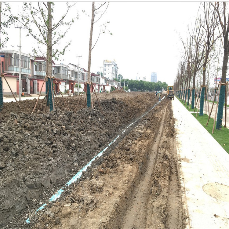 软式透水管盲管弹簧草坪绿化带广场地下渗排水管透水透气软管80mm