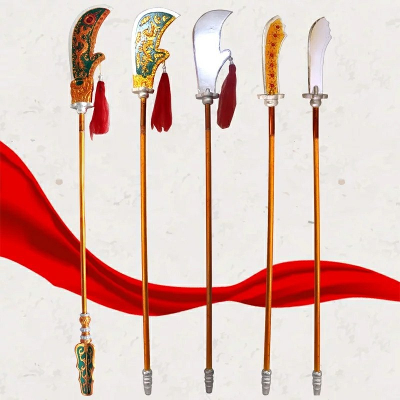 戏曲戏剧青龙偃月刀京剧兵器木质关公大刀青龙刀关羽演出道具