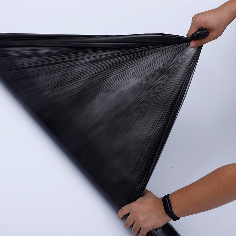 厂家批发黑色大棚膜 温室遮光塑料薄膜 农用黑色除草地膜