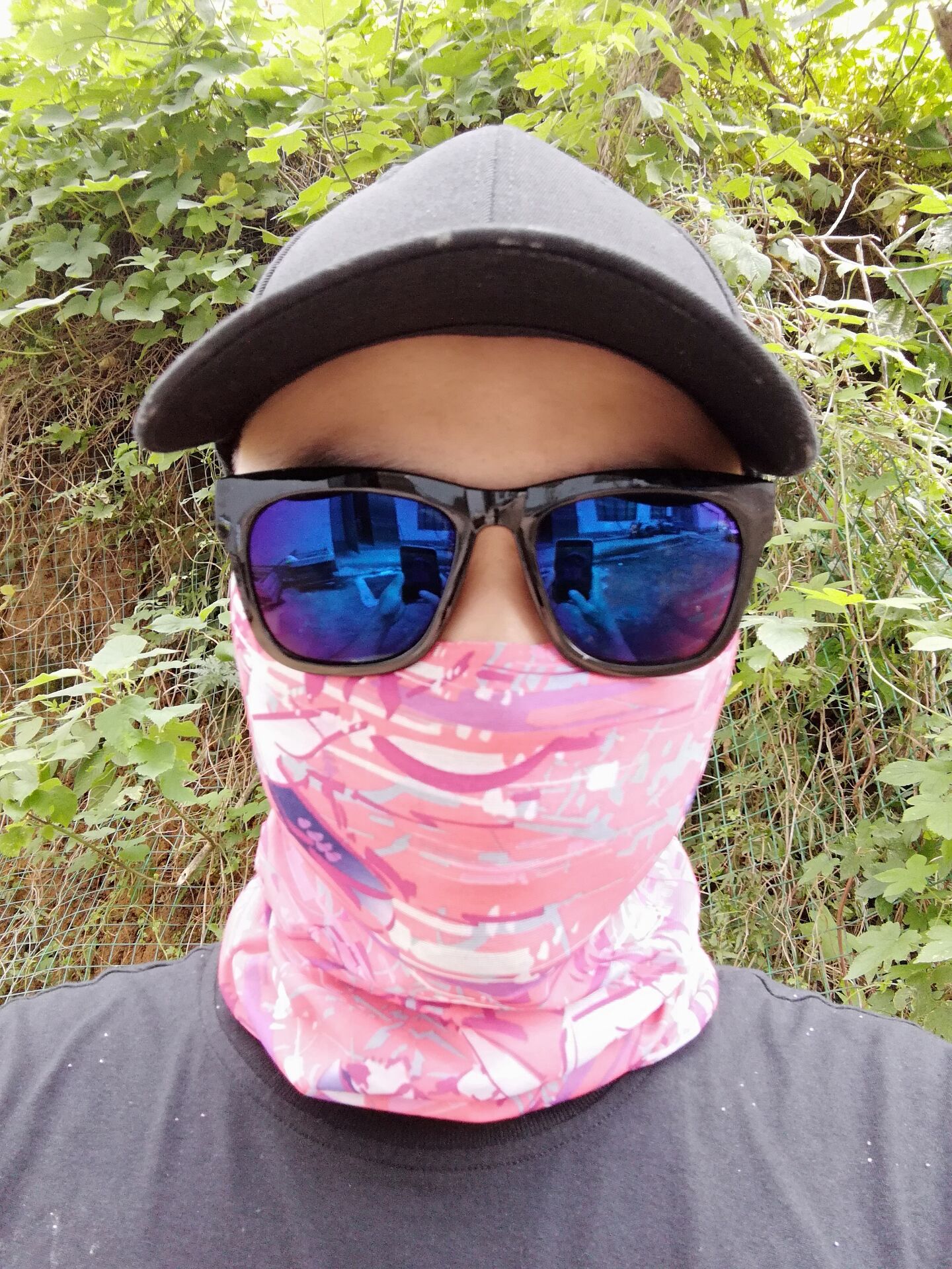 户外无缝头巾骑行高弹魔术防晒百变头巾防晒防尘头巾男女围脖面罩