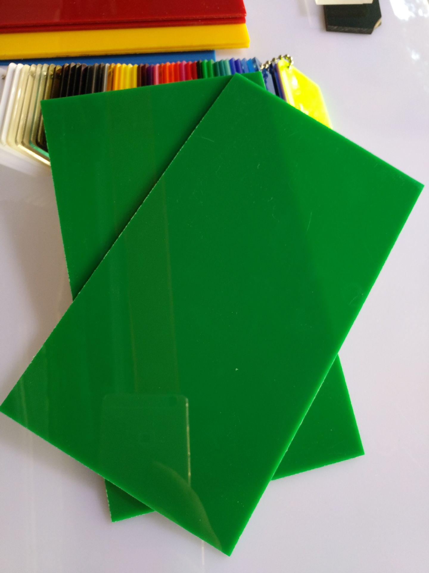 有机玻璃板材国产2mm绿色亚克力板ps2mm绿色板材国产有机玻璃板