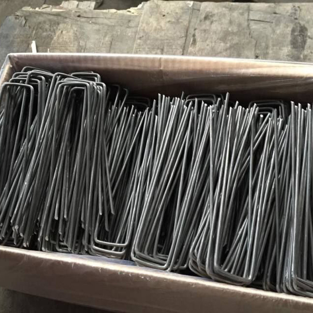 多种现货 迈士草皮钉 三维网土工格栅u型钉 人造草坪假草皮固定钉