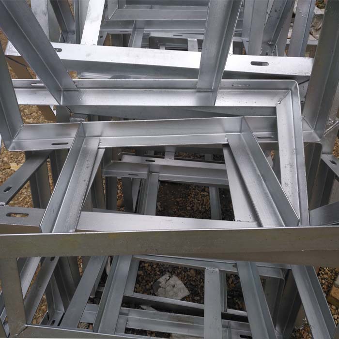 加工空气热能泵支架 空气热源泵室外机大铁架子空调室外机架