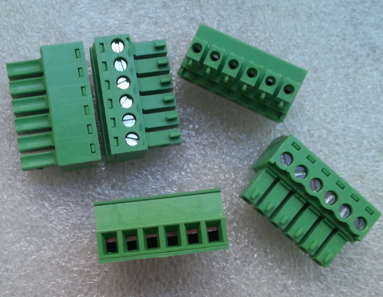 5位凤凰端子 kf2edg-y 3.81/3.5端子 绿色端子过ul 过环保